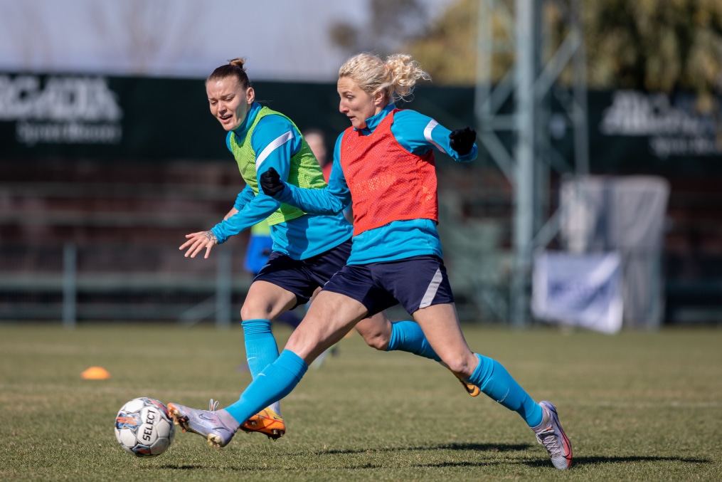 «Газпром»-тренировочные сборы женской  команды «Зенит» в Турции: 10 февраля, утренняя тренировка