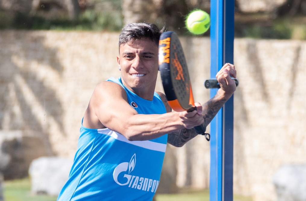 «Газпром» — тренировочные сборы в Дубае, 11 февраля: утренняя тренировка