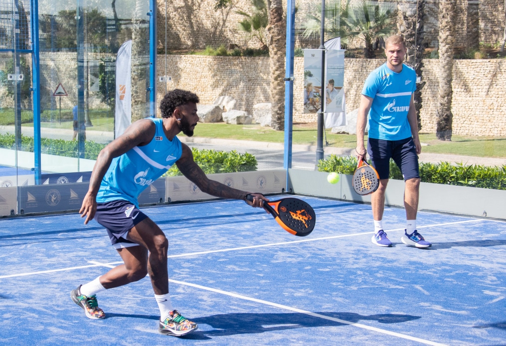 «Газпром» — тренировочные сборы в Дубае, 11 февраля: утренняя тренировка