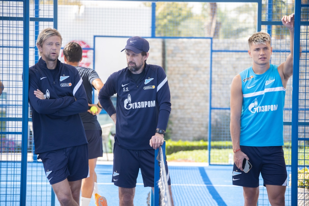 «Газпром» — тренировочные сборы в Дубае, 11 февраля: утренняя тренировка