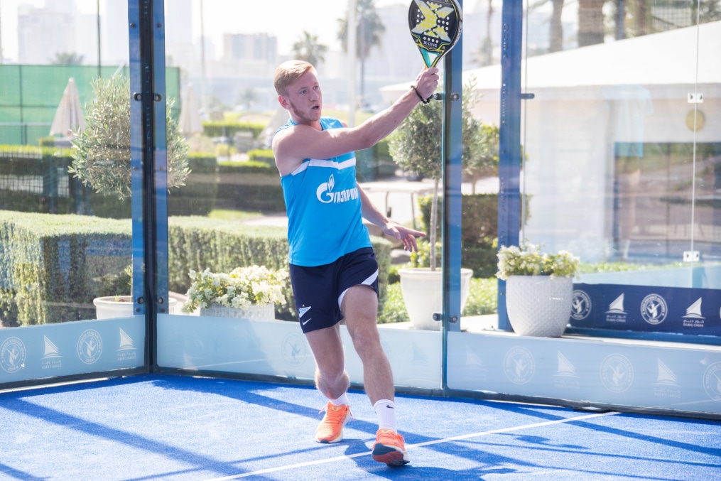 «Газпром» — тренировочные сборы в Дубае, 11 февраля: утренняя тренировка