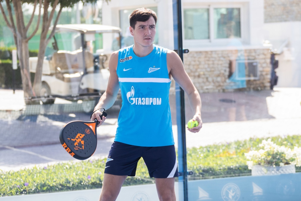 «Газпром» — тренировочные сборы в Дубае, 11 февраля: утренняя тренировка