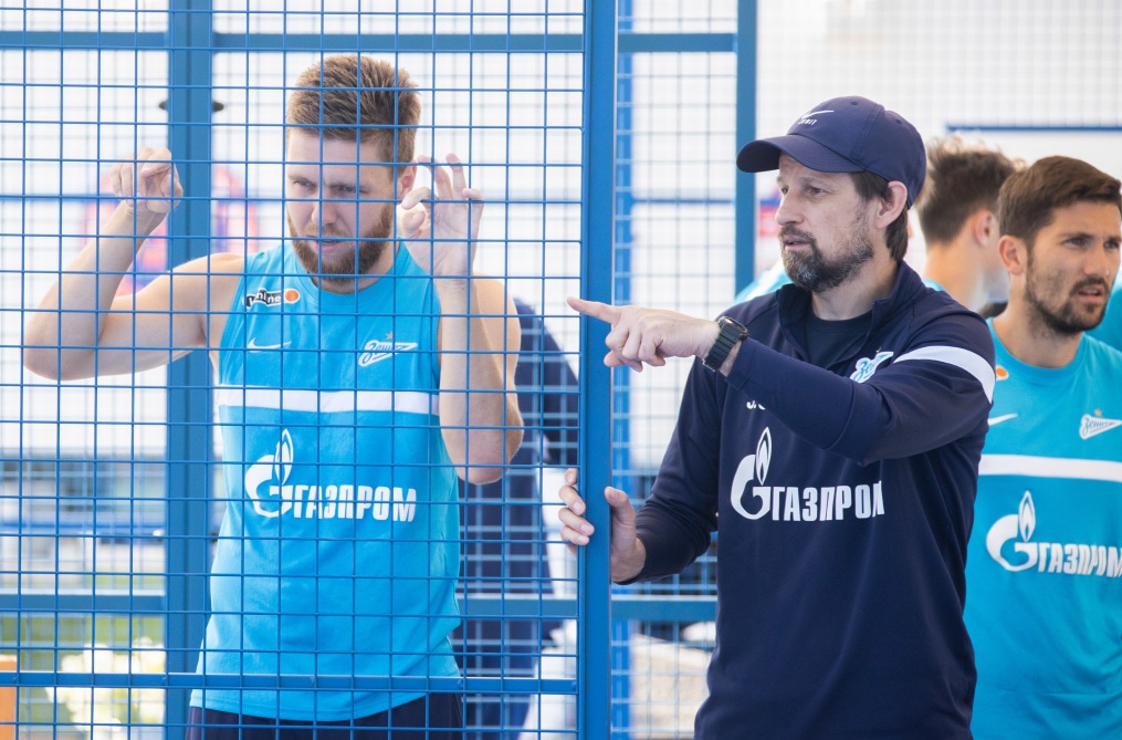 «Газпром» — тренировочные сборы в Дубае, 11 февраля: утренняя тренировка