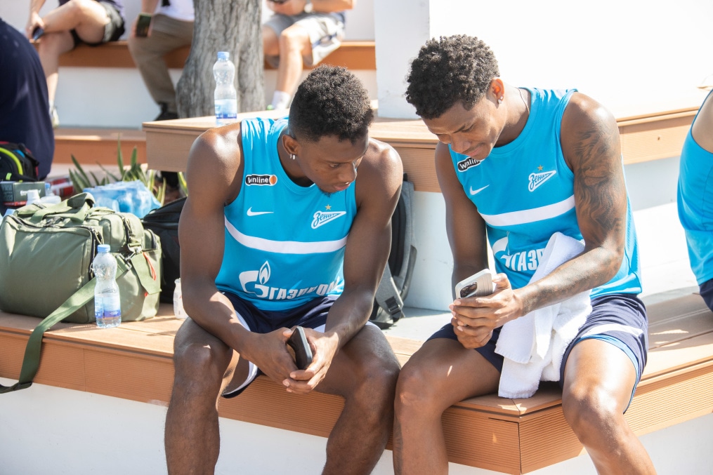 «Газпром» — тренировочные сборы в Дубае, 11 февраля: утренняя тренировка