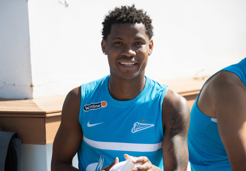 «Газпром» — тренировочные сборы в Дубае, 11 февраля: утренняя тренировка