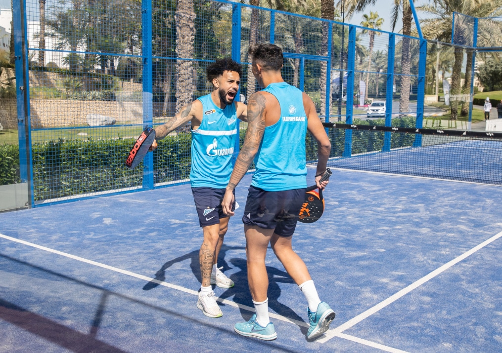 «Газпром» — тренировочные сборы в Дубае, 11 февраля: утренняя тренировка