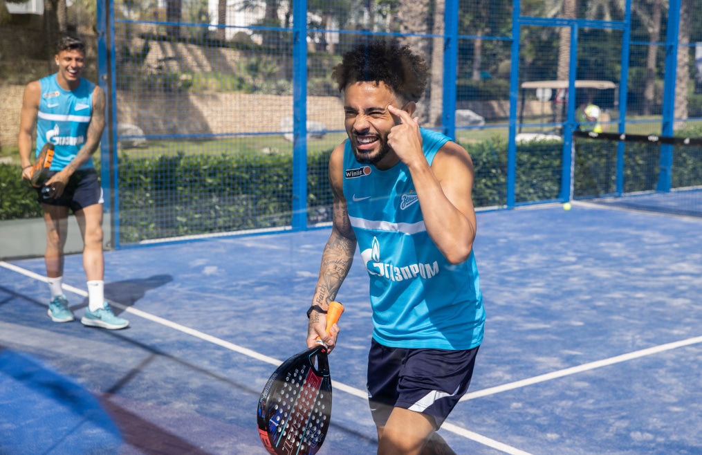 «Газпром» — тренировочные сборы в Дубае, 11 февраля: утренняя тренировка