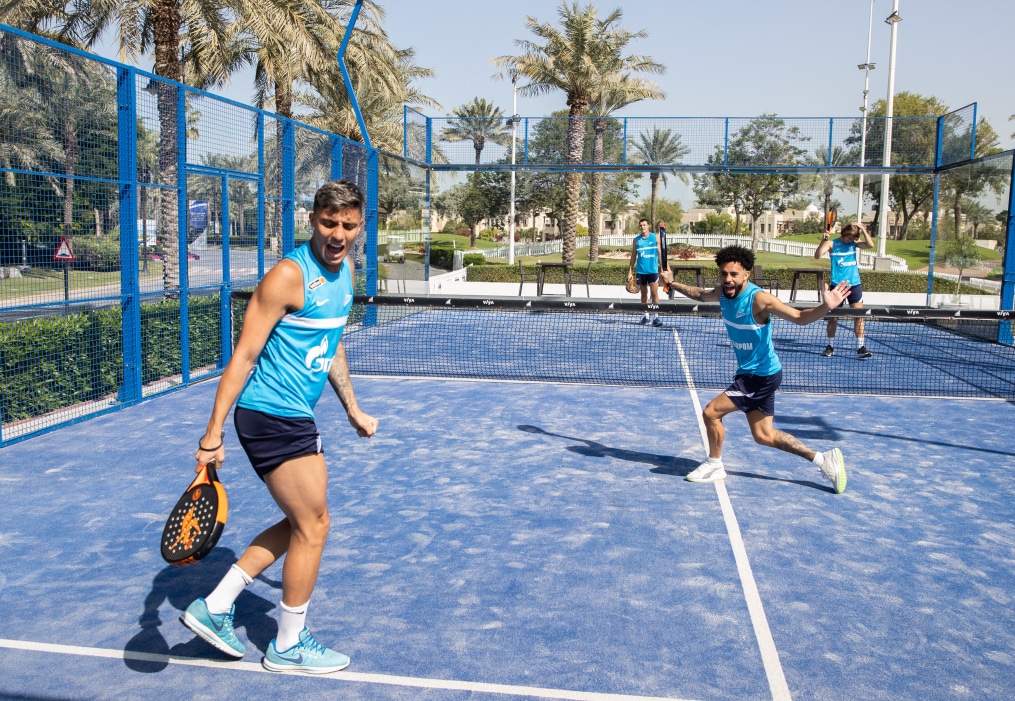 «Газпром» — тренировочные сборы в Дубае, 11 февраля: утренняя тренировка