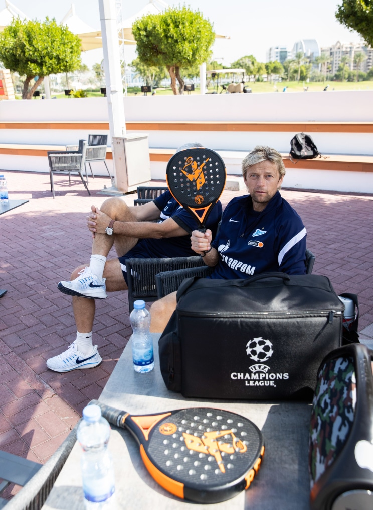 «Газпром» — тренировочные сборы в Дубае, 11 февраля: утренняя тренировка