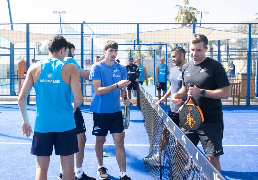 «Газпром» — тренировочные сборы в Дубае, 11 февраля: утренняя тренировка