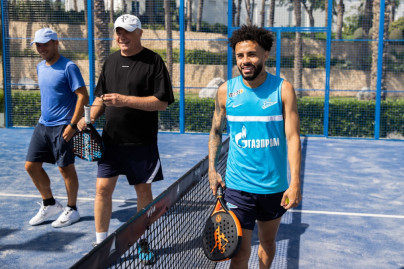 «Газпром» — тренировочные сборы в Дубае, 11 февраля: утренняя тренировка