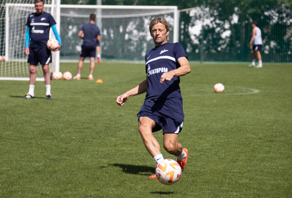 «Газпром» — тренировочные сборы в Дубае, 13 февраля: утренняя тренировка