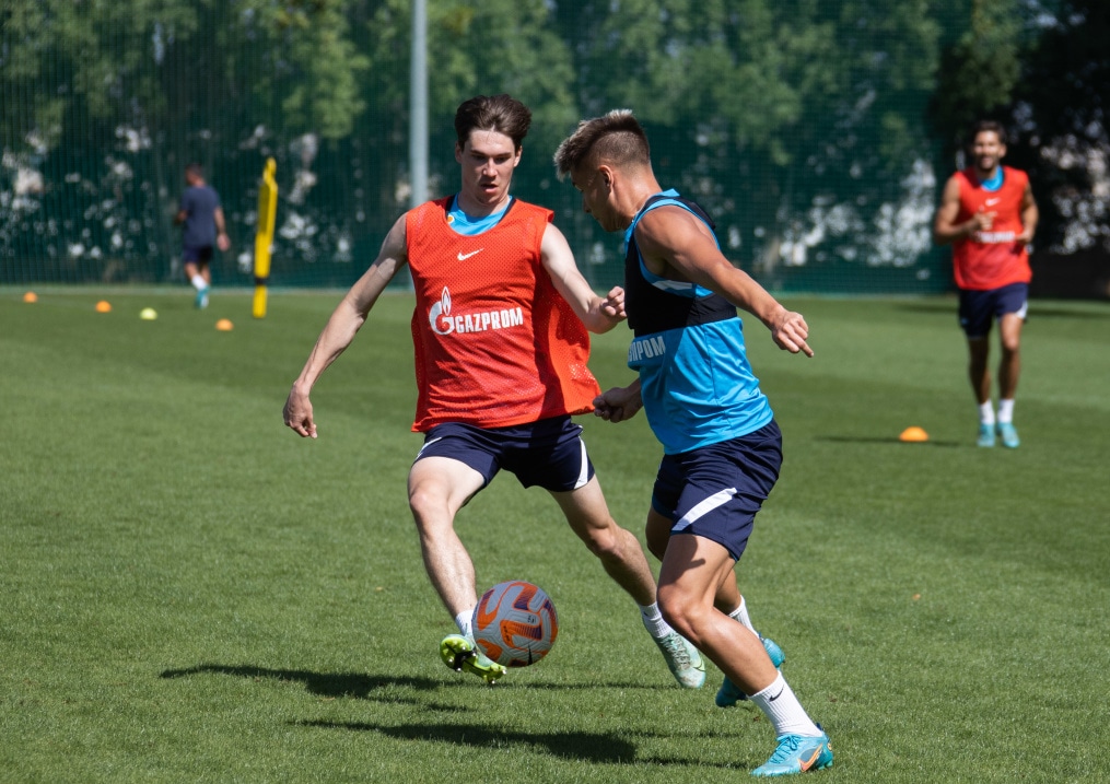 «Газпром» — тренировочные сборы в Дубае, 13 февраля: утренняя тренировка