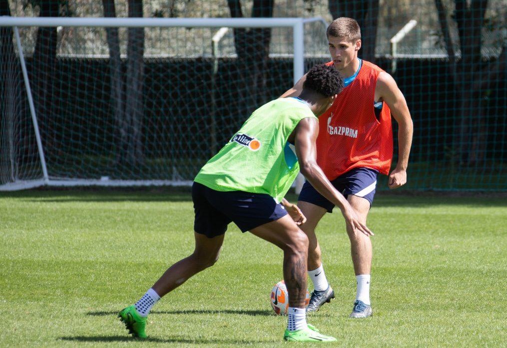 «Газпром» — тренировочные сборы в Дубае, 13 февраля: утренняя тренировка