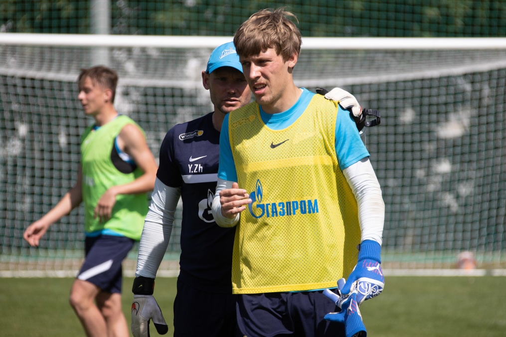 «Газпром» — тренировочные сборы в Дубае, 13 февраля: утренняя тренировка