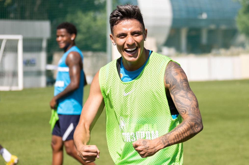 «Газпром» — тренировочные сборы в Дубае, 13 февраля: утренняя тренировка