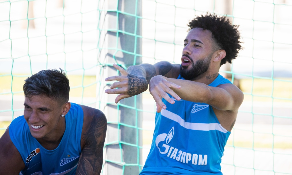 «Газпром» — тренировочные сборы в Дубае, 13 февраля: утренняя тренировка