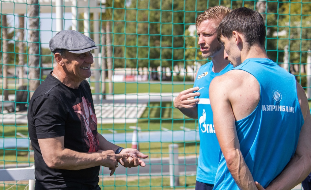 «Газпром» — тренировочные сборы в Дубае, 13 февраля: утренняя тренировка