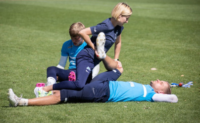 «Газпром» — тренировочные сборы в Дубае, 13 февраля: утренняя тренировка