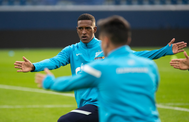 Первая тренировка Роберта Ренана в «Зените»