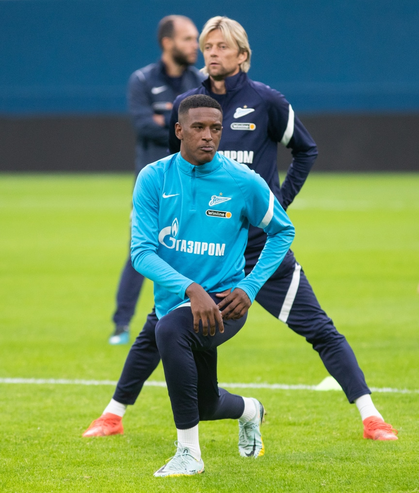 Первая тренировка Роберта Ренана в «Зените»