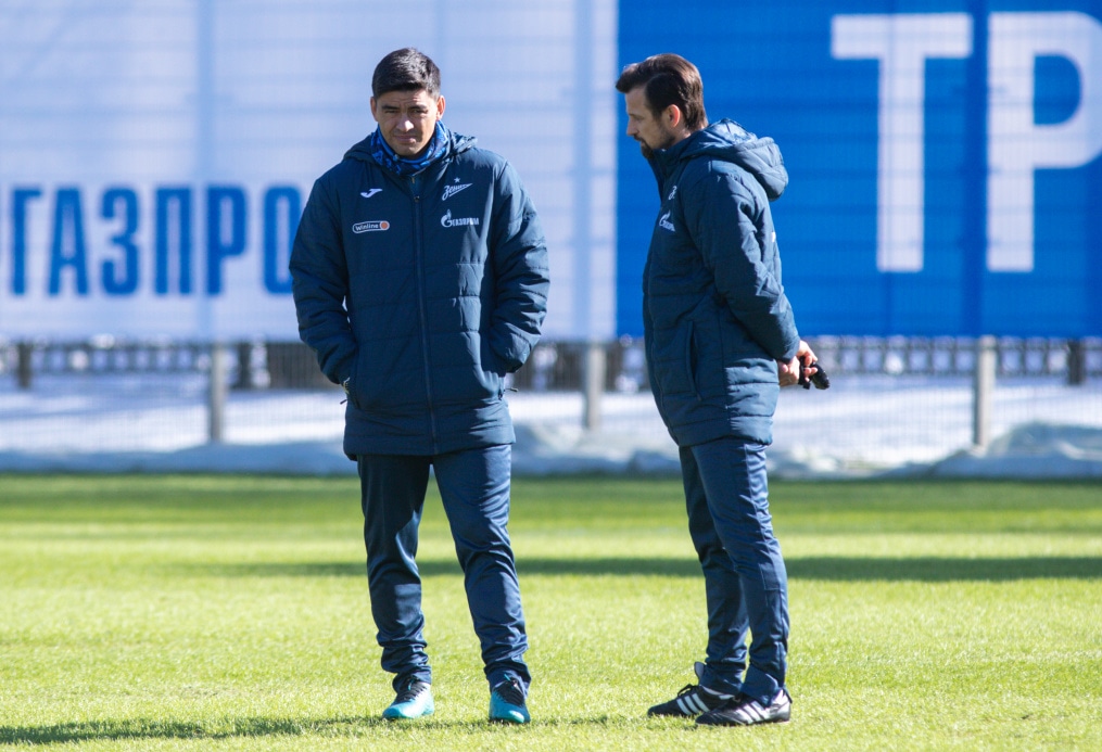 Открытая тренировка «Зенита» перед матчем с ЦСКА