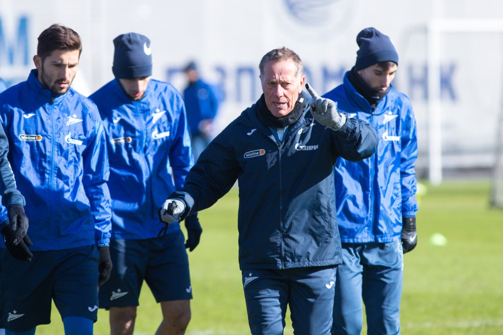 Открытая тренировка «Зенита» перед матчем с ЦСКА