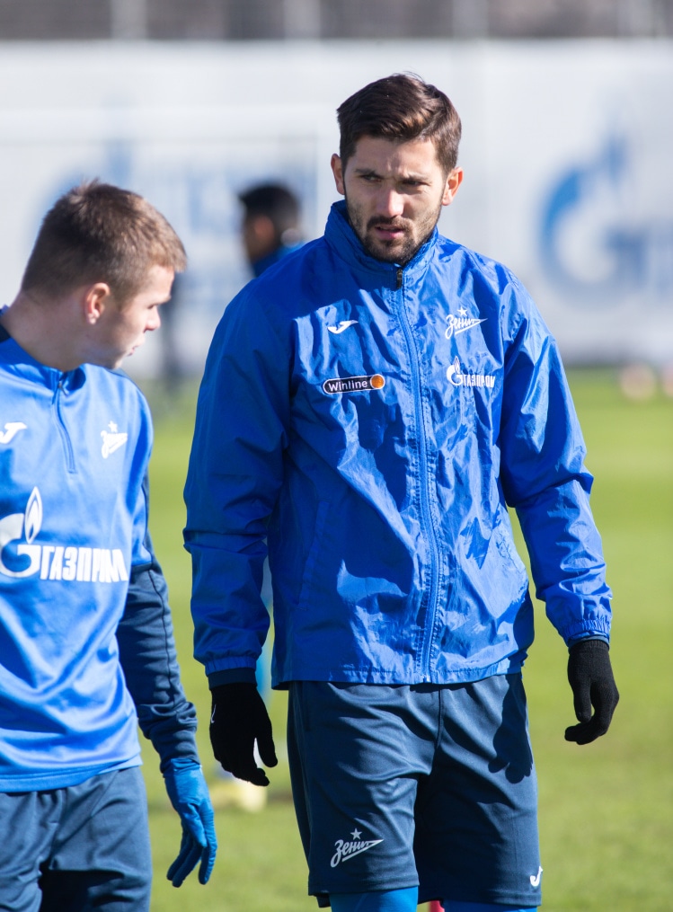 Открытая тренировка «Зенита» перед матчем с ЦСКА