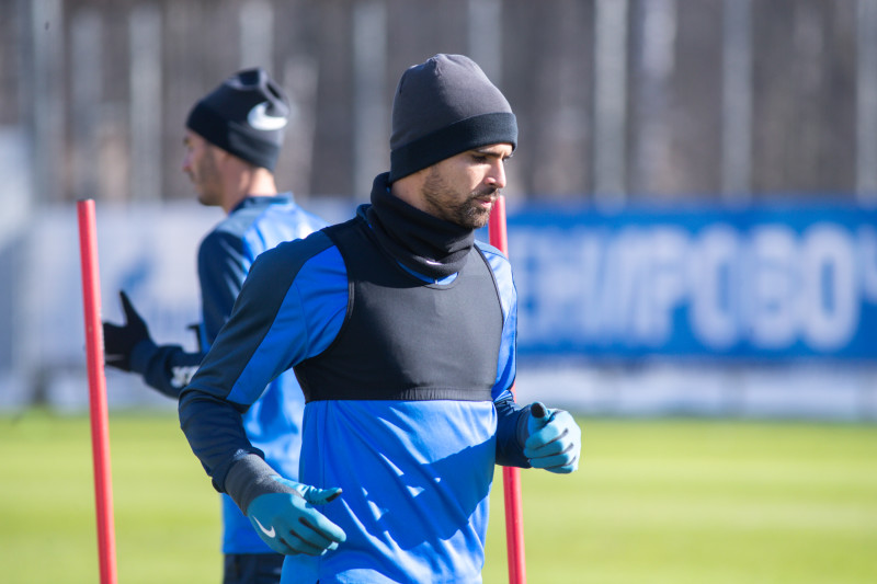 Открытая тренировка «Зенита» перед матчем с ЦСКА