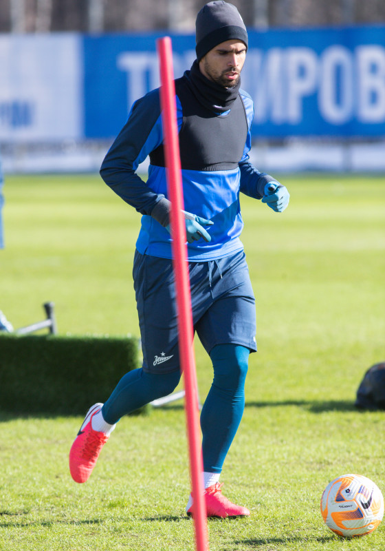 Открытая тренировка «Зенита» перед матчем с ЦСКА