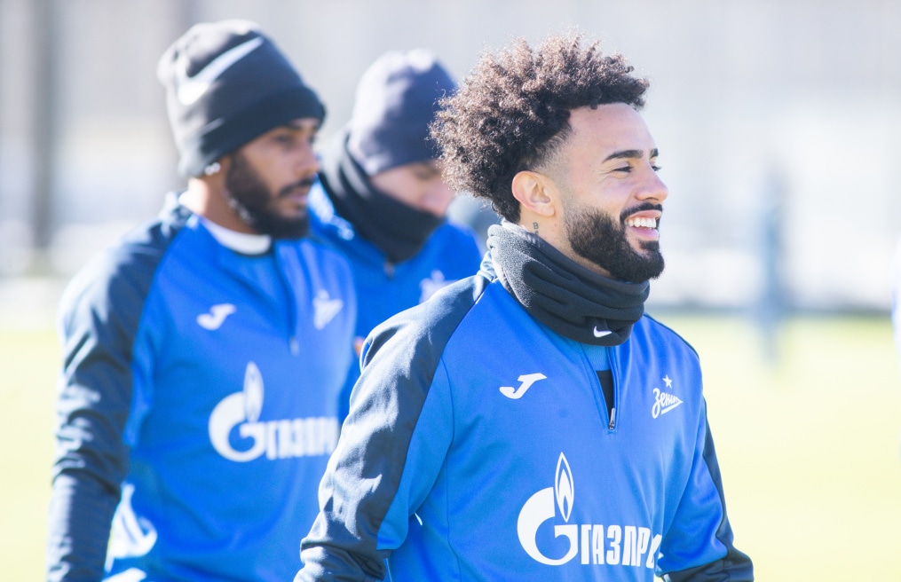 Открытая тренировка «Зенита» перед матчем с ЦСКА