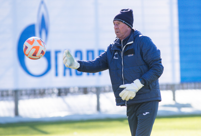 Открытая тренировка «Зенита» перед матчем с ЦСКА