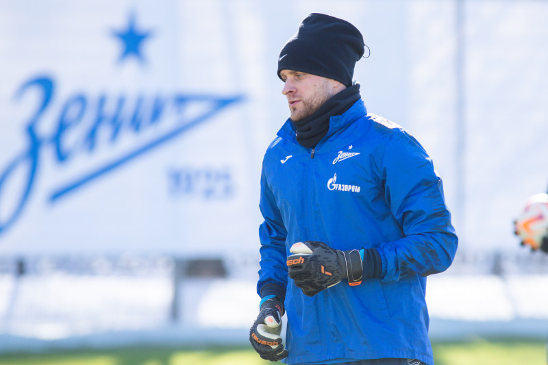 Открытая тренировка «Зенита» перед матчем с ЦСКА