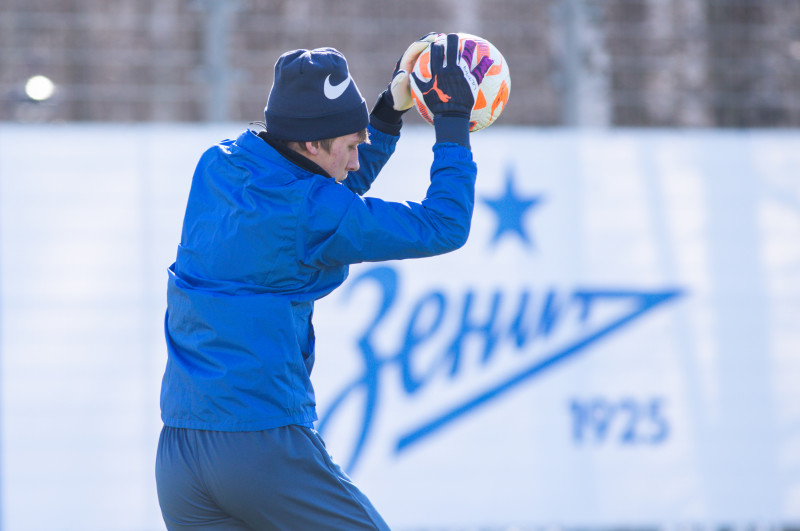 Открытая тренировка «Зенита» перед матчем с ЦСКА