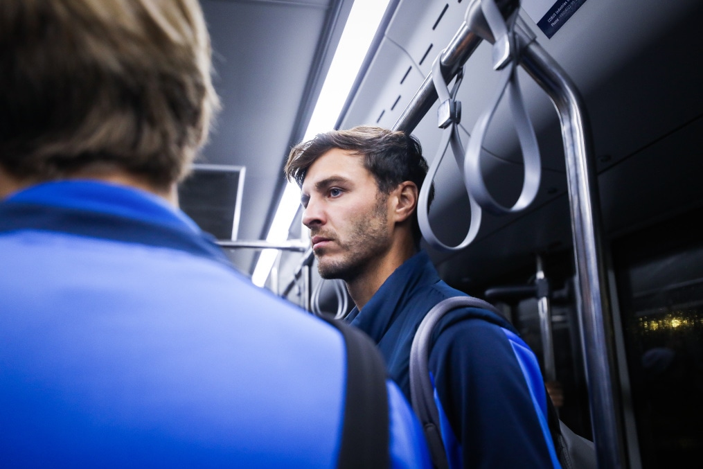 Вылет команды в Стамбул на матч «Фенербахче» — «Зенит»