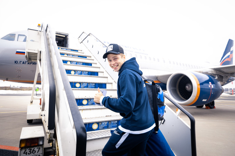 Вылет команды в Стамбул на матч «Фенербахче» — «Зенит»