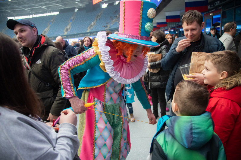 Фан-променад перед матчем «Зенит» — «Урал»