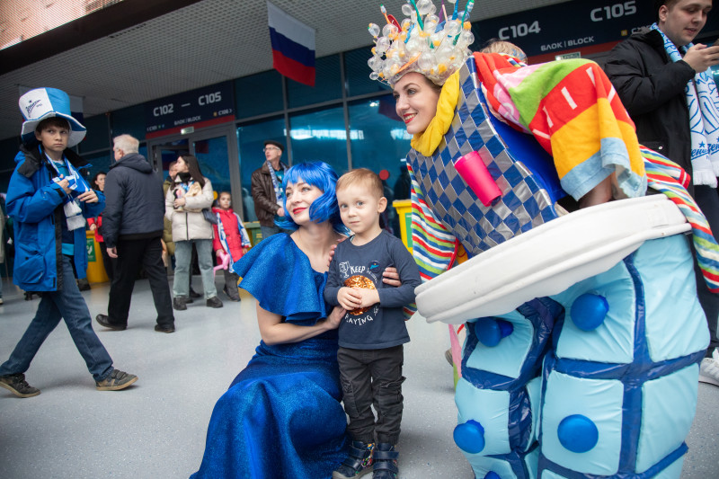 Фан-променад перед матчем «Зенит» — «Урал»