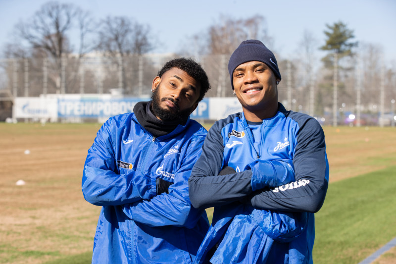 Открытая тренировка «Зенита» перед матчем с «Ростовом»