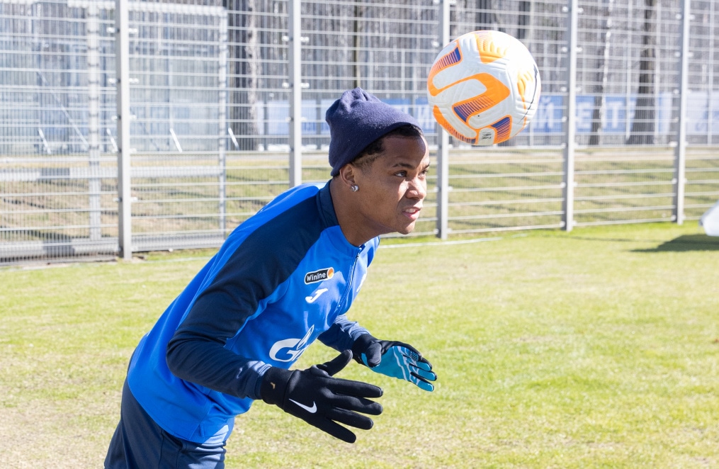 Открытая тренировка «Зенита» перед матчем с «Ростовом»