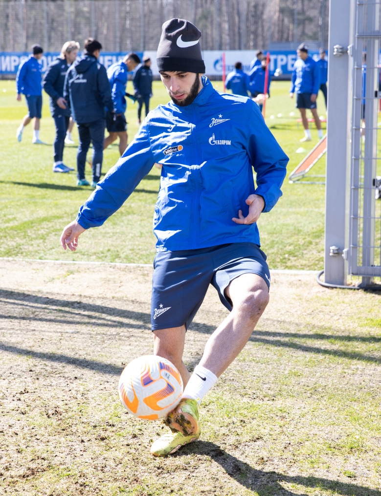 Открытая тренировка «Зенита» перед матчем с «Ростовом»