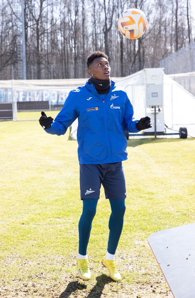 Открытая тренировка «Зенита» перед матчем с «Ростовом»