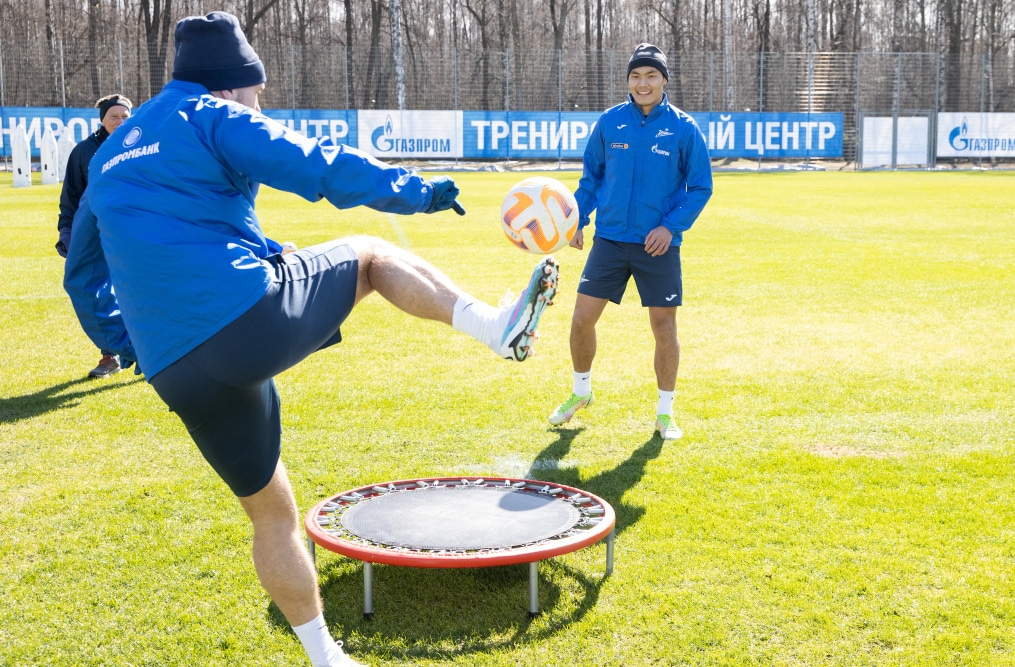 Открытая тренировка «Зенита» перед матчем с «Ростовом»