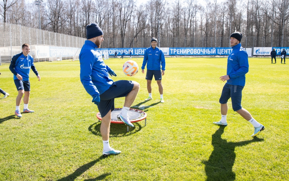 Открытая тренировка «Зенита» перед матчем с «Ростовом»