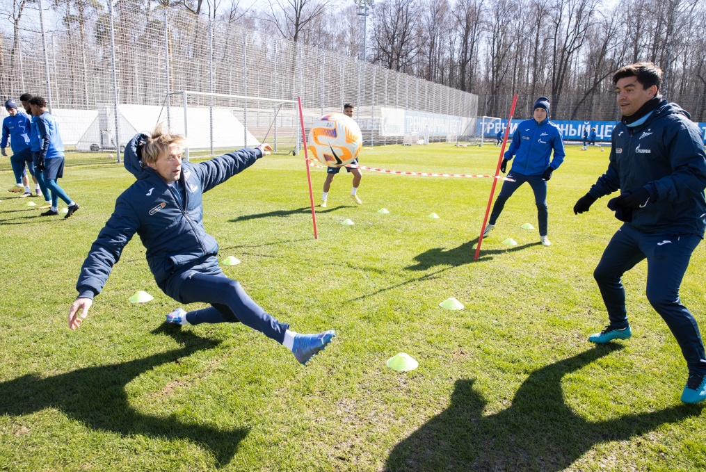 Открытая тренировка «Зенита» перед матчем с «Ростовом»