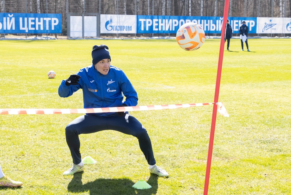 Открытая тренировка «Зенита» перед матчем с «Ростовом»