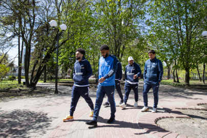 Прогулка «Зенита» перед матчем с «Ростовом»