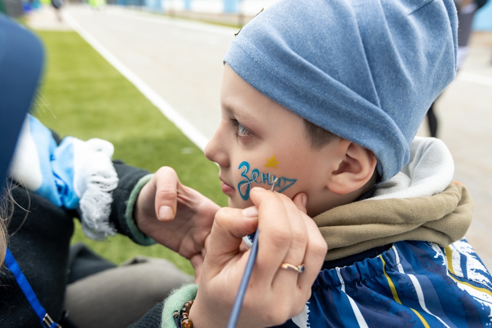 Фан-променад на матче МФЛ 2022/23, «Зенит» — «Динамо»