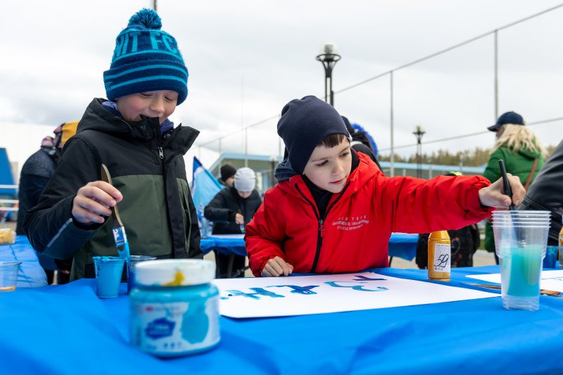 Фан-променад на матче МФЛ 2022/23, «Зенит» — «Динамо»
