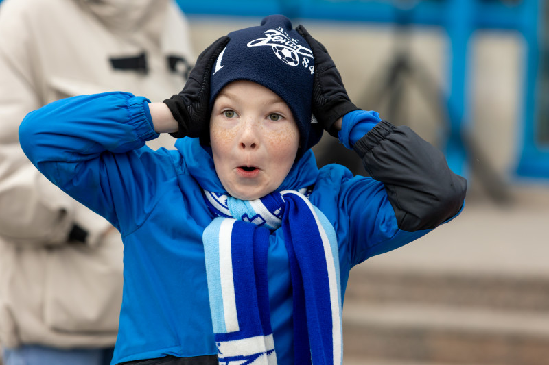 Фан-променад на матче МФЛ 2022/23, «Зенит» — «Динамо»